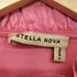 STELLA NOVA Short dress with ruffles 襟 袖 フリル ショート ドレス ワンピース レディース import:XS