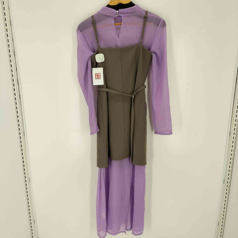 リリーブラウン Lily Brown キャミ&シアーワンピースセット レディース ONE SIZE