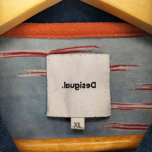 デシグアル Desigual BEAU ロゴ刺繍ポロシャツ メンズ import:XL