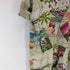 デシグアル Desigual CATON 総柄ロゴ刺繍クルーネックTシャツ メンズ import:L