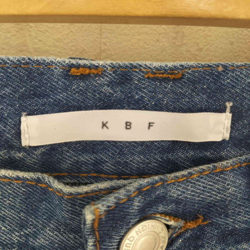 ケイビーエフ KBF タックWIDEデニム レディース 38
