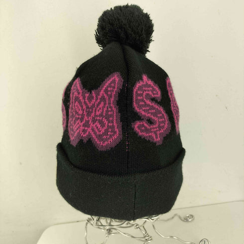 ビリオネアボーイズクラブ Billionaire Boys Club 蝶プリントデザイン ニット帽子 レディース