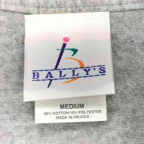 00S ballys プリントTシャツ メンズ import:M