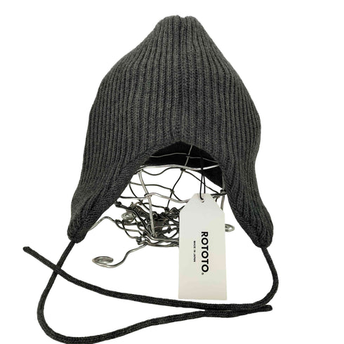 ROTOTO EAR FLAP BEANIE レディース FREE