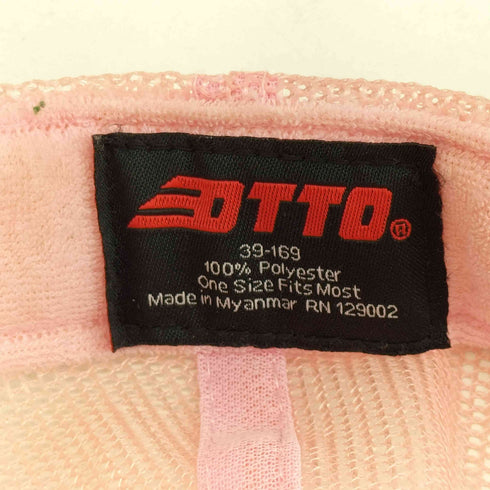 オット otto フロント刺繍 メッシュ トラッカーキャップ メンズ