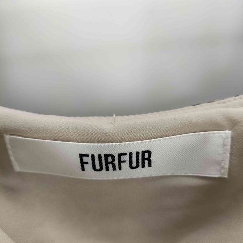 ファーファー furfur フリルキャミソールワンピース レディース FREE