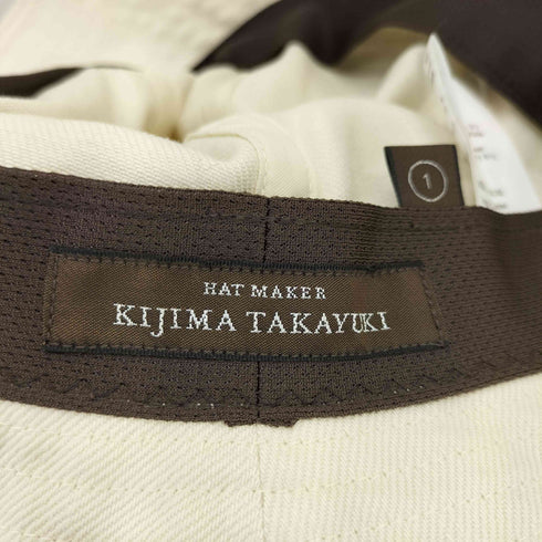 キジマタカユキ KIJIMA TAKAYUKI コットン チューリップハット レディース 1