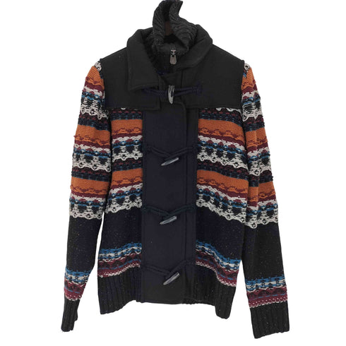 デシグアル Desigual ニットダッフルコート レディース import:L