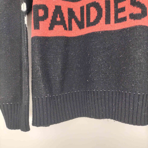 パンディエスタジャパン PANDIESTA JAPAN ブランドロゴジャガードクルーニット メンズ JPN:M