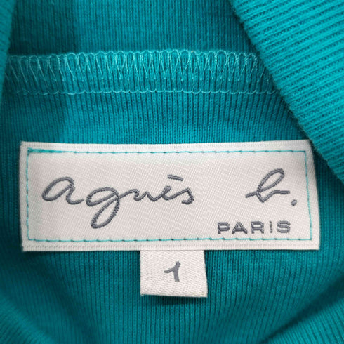 アニエスベー agnes b. タートルネック ノースリーブ トップス レディース 1