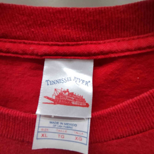 テネシーリバー TENNESSEE RIVER 00S ボディ メキシコ製 US ロック バンド 2005/2006 ライブツアー プリント S/S Tシャツ Y2K メンズ import:XL