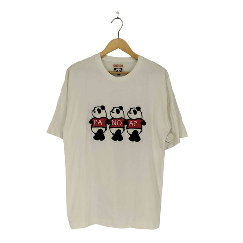パンディエスタジャパン PANDIESTA JAPAN グッドフレンズパンダ半袖Tシャツ メンズ import:XL