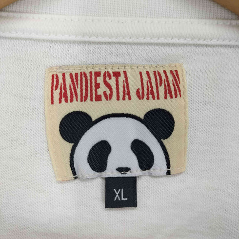 パンディエスタジャパン PANDIESTA JAPAN グッドフレンズパンダ半袖Tシャツ メンズ import:XL