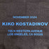 キココスタディノフ KIKO KOSTADINOV 24aw RYAN TRECARTIN HOODIE LOS ANGELES メンズ EUR:48