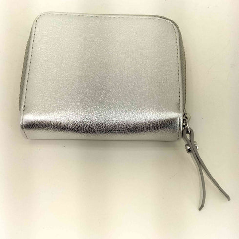 ジャンニキャリーニ GIANNI CHIARINI メタリックシルバー 二つ折り財布 レディース
