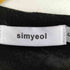simyeol ベロア ショートワンピース レディース JPN:S