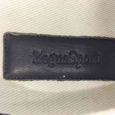 ゼニアスポーツ Zegna sport レザースニーカー メンズ US:9