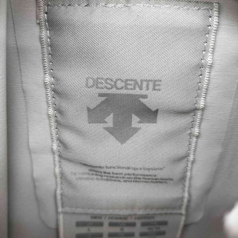 デサント descente マルチポケット 裾ドローコード アシンメトリージップ マウンテンパーカー メンズ JPN:L