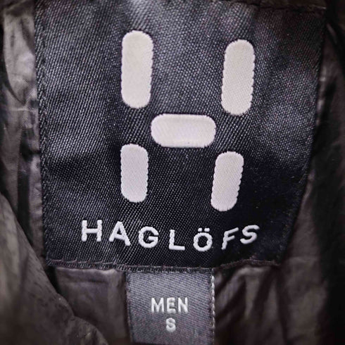 ホグロフス Haglofs ロゴプリント スタンドカラー 中綿 パフベスト メンズ import:S
