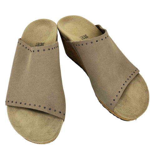 ビルケンシュトック BIRKENSTOCK papillio ナミカ NAMICA ヌバックレザー ウエッジソール レディース JPN:38