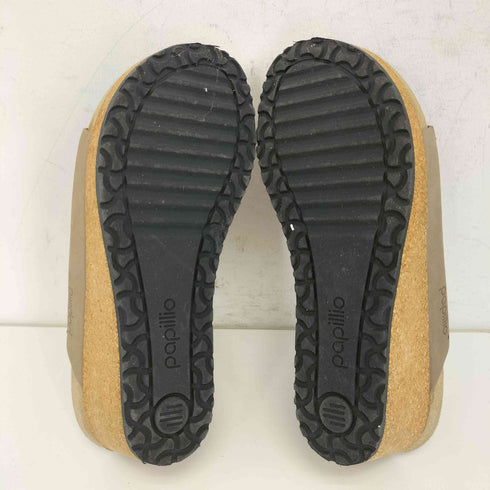 ビルケンシュトック BIRKENSTOCK papillio ナミカ NAMICA ヌバックレザー ウエッジソール レディース JPN:38