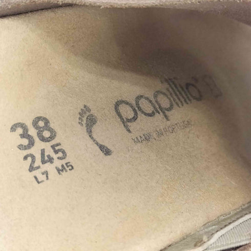 ビルケンシュトック BIRKENSTOCK papillio ナミカ NAMICA ヌバックレザー ウエッジソール レディース JPN:38