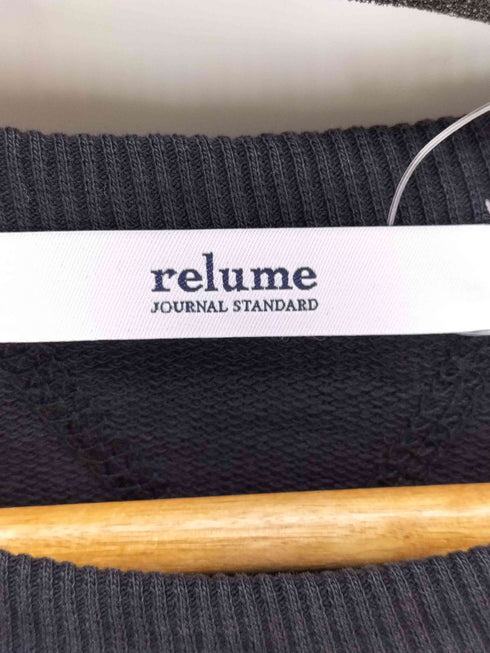 ジャーナルスタンダードレリューム JOURNAL STANDARD relume 26SS ラフカット ミニ裏毛 半袖スウェット レディース JPN:L