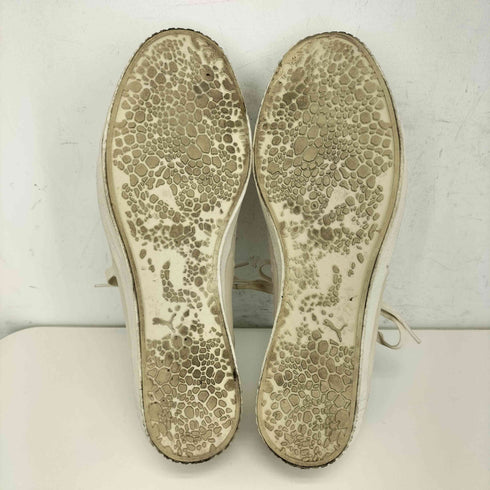 アレキサンダーマックイーン Alexander McQueen エンボスロゴ レザースニーカー メンズ JPN:29.5