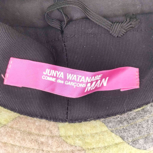 ジュンヤワタナベコムデギャルソンマンピンク JUNYA WATANABE COMME des GARCONS MAN PINK 迷彩柄 ハット メンズ