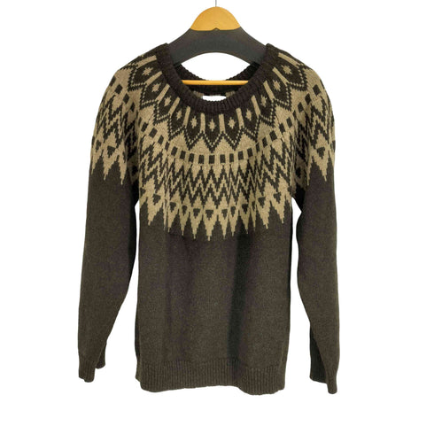 ビーミングバイビームス B:MING by BEAMS 23AW ノルディック クルーネック ニット メンズ JPN:L
