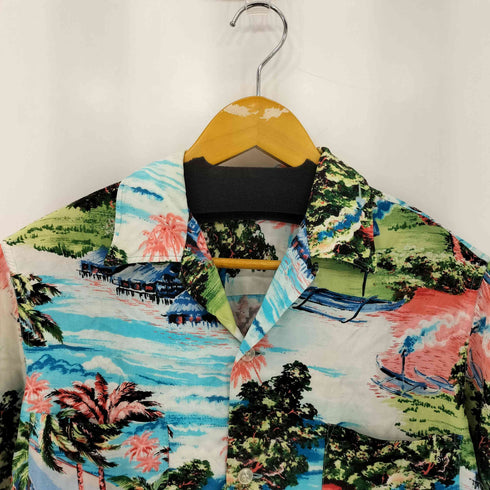 ペニーズ PENNEYS 60s 三角タグ レーヨン アロハシャツ メンズ 15-15 1/2