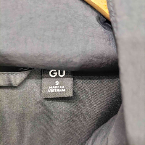 ジーユー GU 25AW GIRLSウォームパデッドクロップドブルゾン ブラック Sサイズ レディース JPN:S