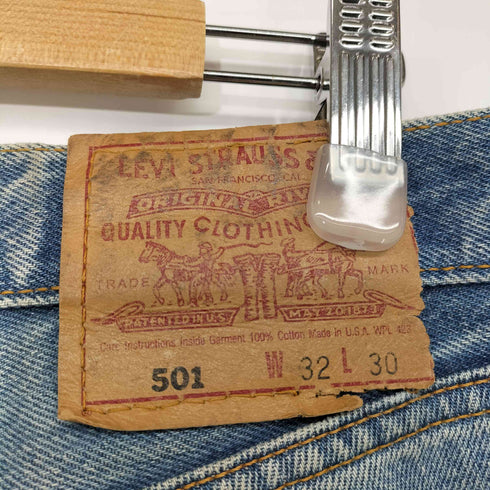 リーバイス Levis USA製 98年製 ボタンフライデニムパンツ レディース