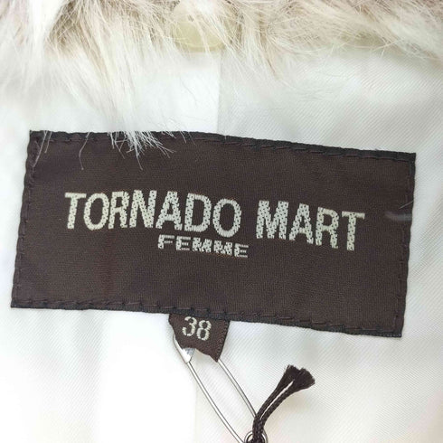 トルネードマートファム TORNADO MART FEMME フェイクファートレンチコート y2k レディース JPN:38