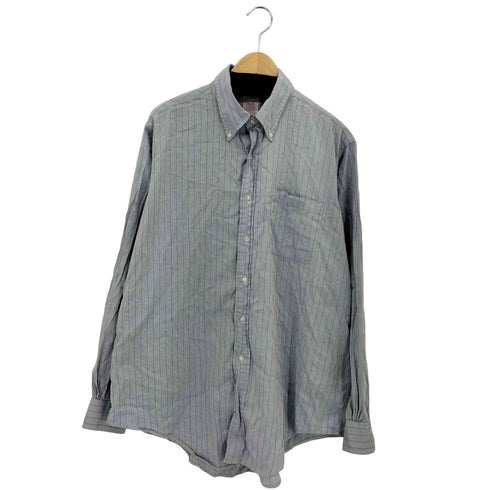 ブルックスブラザーズ BROOKS BROTHERS 90s USA製 BD ストライプ柄 シャツ メンズ 17-5
