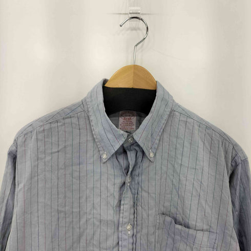 ブルックスブラザーズ BROOKS BROTHERS 90s USA製 BD ストライプ柄 シャツ メンズ 17-5