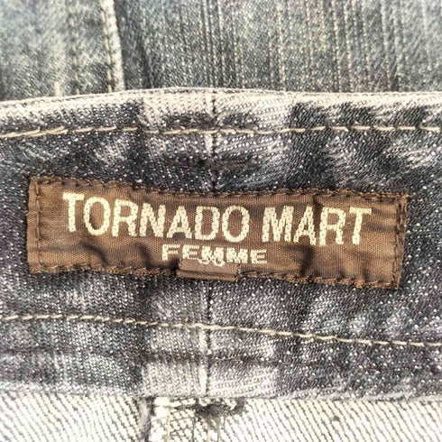 トルネードマートファム TORNADO MART FEMME スリットデニムスカート y2k レディース JPN:38