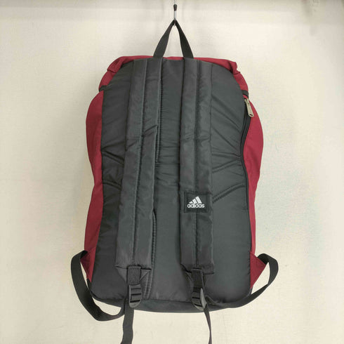 アディダス adidas ロゴプリント ロールトップ バックパック レディース