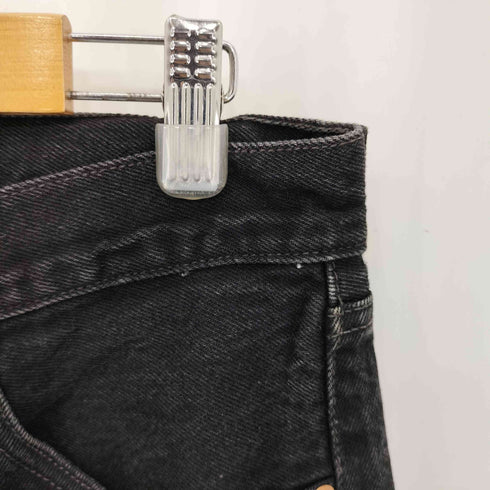 リーバイス Levis 96年製造 USA製 501 刻印522 ボタンフライブラックデニムパンツ メンズ 34×32