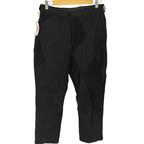 ビューティーアンドユースユナイテッドアローズ BEAUTY & YOUTH UNITED ARROWS TUBE 異素材切替 パッチワーク テーパード スラックス メンズ JPN:L