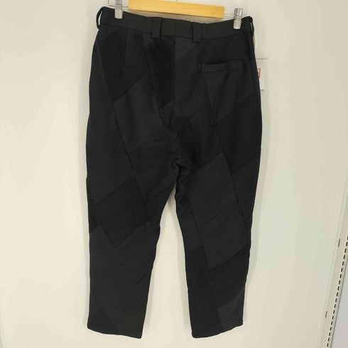 ビューティーアンドユースユナイテッドアローズ BEAUTY & YOUTH UNITED ARROWS TUBE 異素材切替 パッチワーク テーパード スラックス メンズ JPN:L