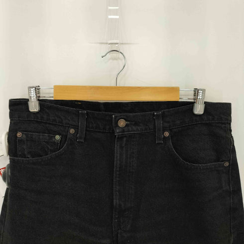 リーバイス Levis 93年製造 USA製 505 刻印513 ジップフライブラックデニムパンツ メンズ 36×32