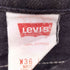リーバイス Levis 93年製造 USA製 505 刻印513 ジップフライブラックデニムパンツ メンズ 36×32