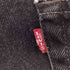 リーバイス Levis 99年製造 USA製 501 刻印524 ボタンフライブラックデニムパンツ メンズ 34×32