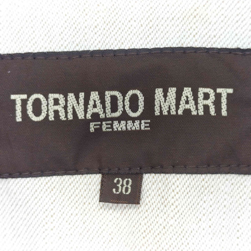 トルネードマートファム TORNADO MART FEMME フリンジ 2Bテーラードジャケット y2k レディース JPN:38