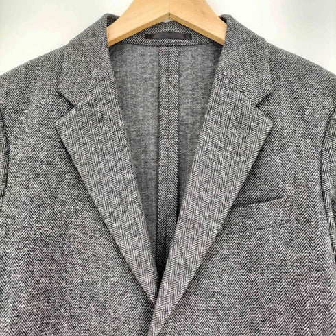 ユニクロ UNIQLO 25aw ブラッシュドジャージージャケット/ツイード メンズ JPN:M