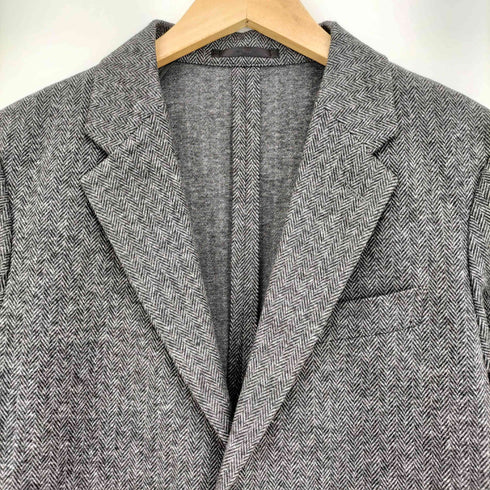 ユニクロ UNIQLO 25aw ブラッシュドジャージージャケット/ツイード メンズ JPN:M