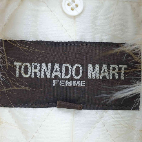 トルネードマートファム TORNADO MART FEMME ジップアップファーコート y2k レディース JPN:38