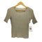 スペッシオ SPECCHIO プリーツ S/S カットソー レディース EUR:40