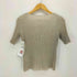 スペッシオ SPECCHIO プリーツ S/S カットソー レディース EUR:40